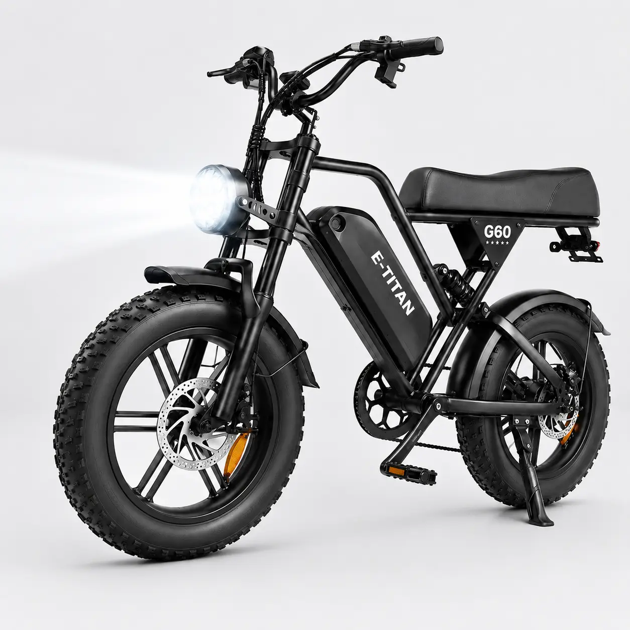 Electric Bike for Adults, 1000W Peak Motor, 36V 15Ah Removable Battery, 22 MPH, 65Nm Torque, 16-Inch Fat Tires, Dual Suspension, 7-Speed, LED Display, Commuter E-Bike