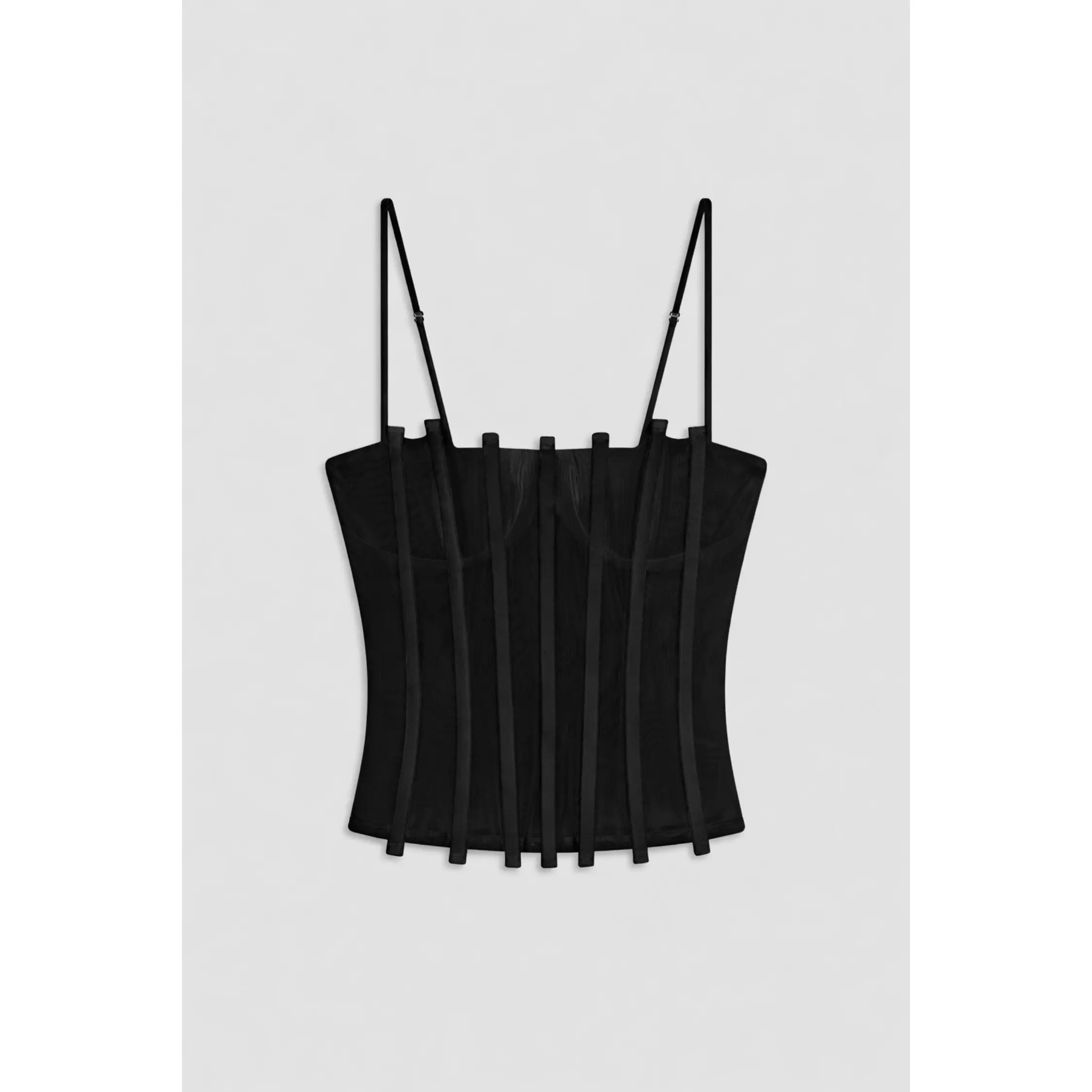 LILA CORSET - BLACK