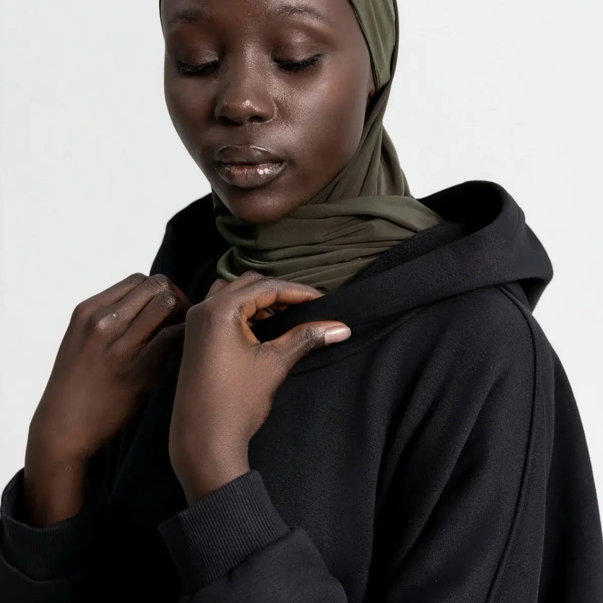 Premium Cotton Jersey Instant Hijab/Shawl - Versatile and Breathable