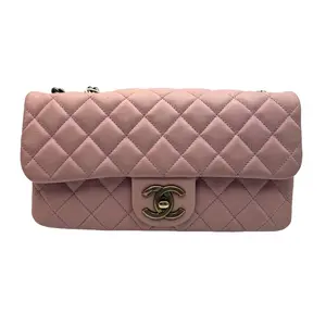 Pre-owned CHANEL FRANCE Crossbody Bags H1 Pink Small Limited Edition CF Chain Bag H22148