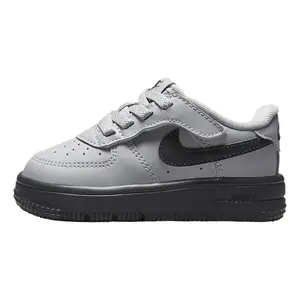 Toddler's Nike Force 1 Low Easyon Wolf Grey/DK Smoke Grey (HQ3809 001)