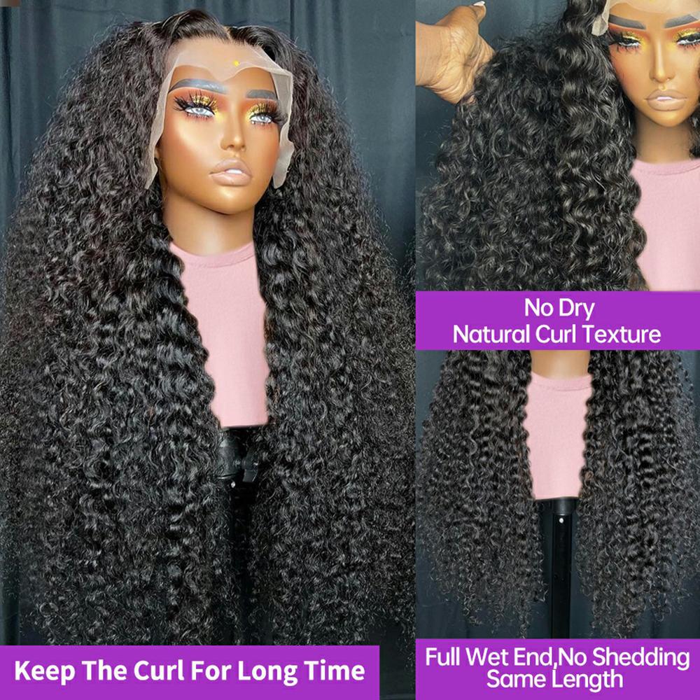38 40Inch Deep Wave Frontal Wig Transparent 13x4 13x6 HD Lace Frontal Human Hair Wigs Curly Human Hair Lace Frontal Wigs For Women Natural Color PrePlucked Hairline 38 40Inch Deep Wave Frontal Wig Transparent 13x4 13x6 HD Lace Frontal Human Hair Wigs Curly Human Hair Lace Frontal Wigs For Women Natural Color PrePlucked Hairline