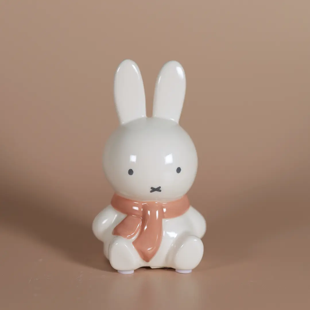 Miffy's Blush Scarf Figurine