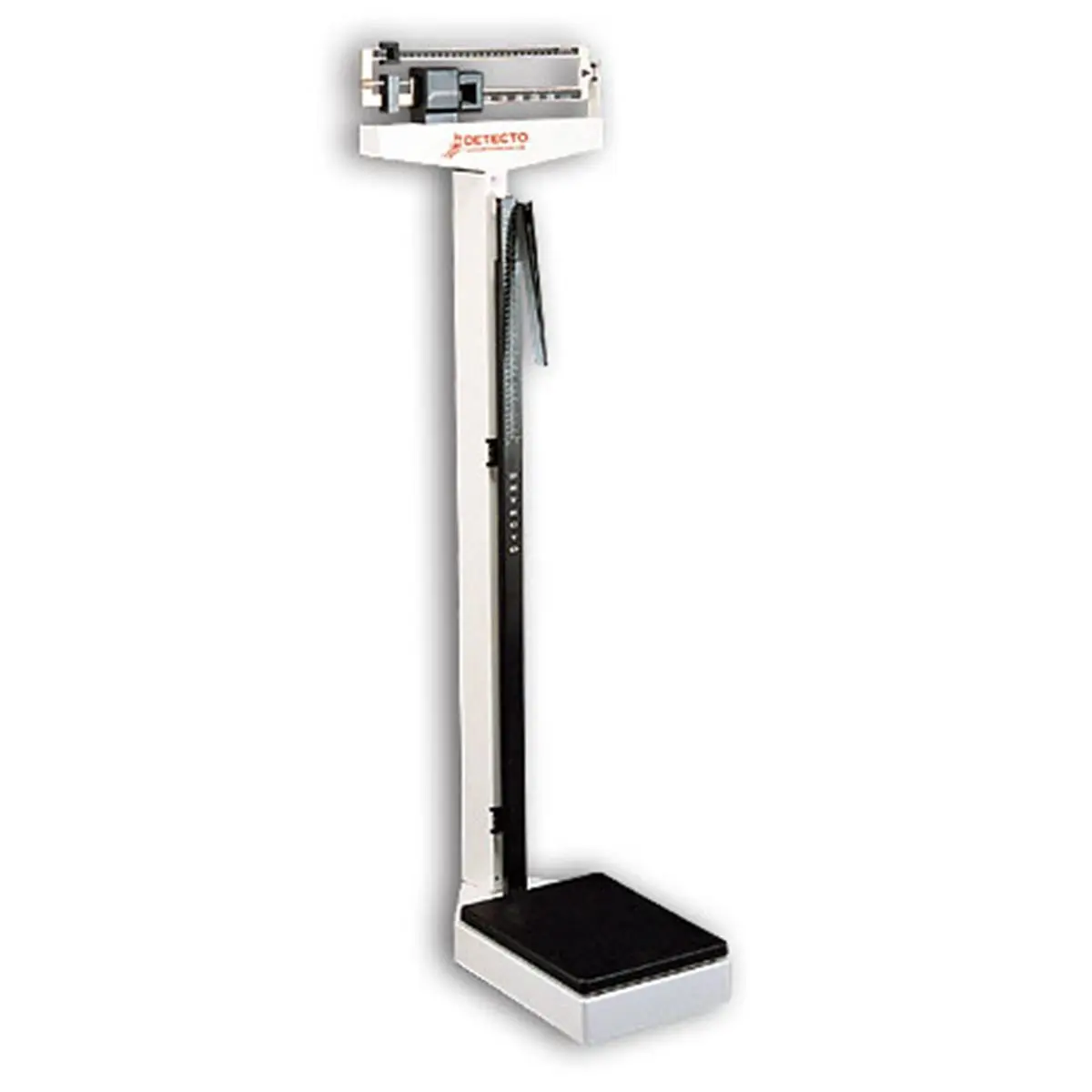 212 MAIN Eye-Level Physician Scale, 10.5in x 14.5in Platform, 180kg x 100g Capacity, Heavy Duty with Height Rod & Die-Cast Beam