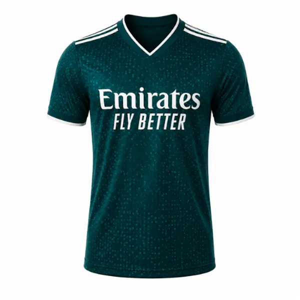 [FULL LOGO] Unisex 2026/27 Madrid Away Replica Soccer Jersey - Green Professional Football Top for Sports, Outdoor Use