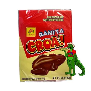 De La Rosa Ranita Croa milk Chocolate with crispy cereal De La Rosa Ranita Croa milk Chocolate with crispy cereal