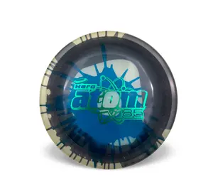 Hero Disc SuperAtom 185 Ice Dye Dog Disc – Lightweight Micro Dog Frisbee | Firm Plastic