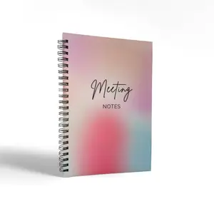 Meeting Record Notebook, Office Meeting Summary Book, Business Notebook, Essential for Professional Use, Durable & Organized Design