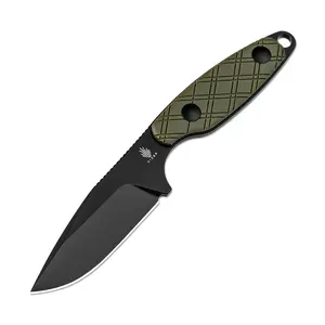 Kizer Outdoor EDC Muskrat D2 G10 Oliver Green Handle 1064A1