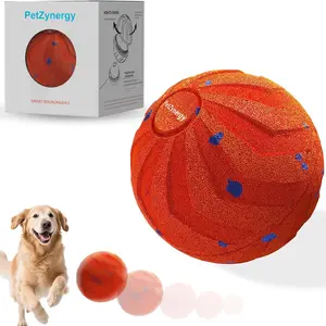 Smart Interactive Dog Toy, Automatic Moving Bouncing Chew Ball, Remote Control Dog Toy, Tpu Material, USB Rechargeable, for Large & Medium Dogs