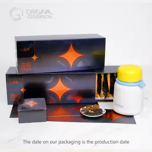 Bogo Triple Ginseng  Apricot Tea 113g (11.3g*10pac) ×2 With Free Steamer Thermos 620ml/oz American Ginseng, Codonopsis,Ginseng, Apricot