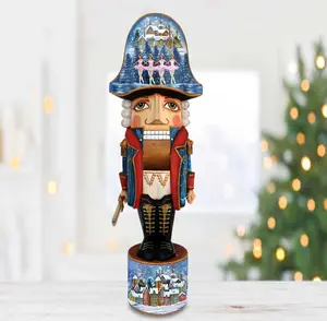 Nutcracker Ballerinas Dance Medium Hand-Painted WOODCARVED Masterpiece by G. DeBrekht - Christmas Décor - 210011-4