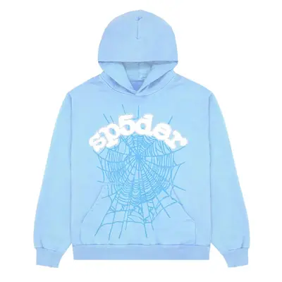 Sp5der Sudadera Con Azul Y Rosa Par Hombre TikTok Shop