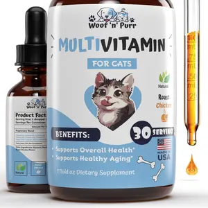 Multivitamin for Cats - Woof 'n' Purr - 30 Servings