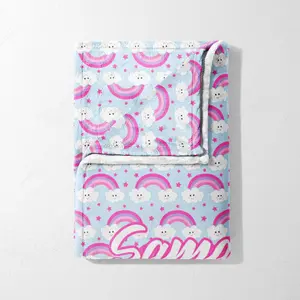 Rainbow Cloud Dreams Blanket