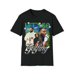 DJ Khaled Let's Go Golfing, Let's Go Golfing Vintage DJ Khaled 90s Rap Hip Hop DJ Khaled Funny Meme Shirt | Unisex Tee