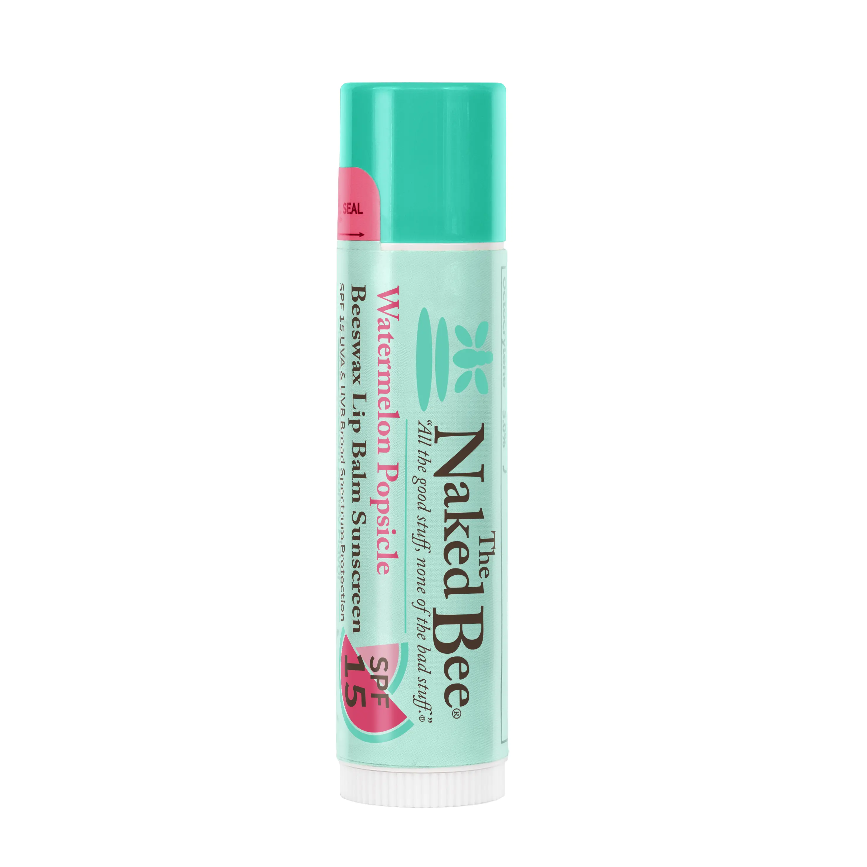 Watermelon Popsicle SPF 15 Beeswax Lip Balm