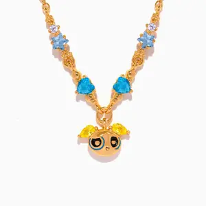 The Powerpuff Girls Bubbles Necklace