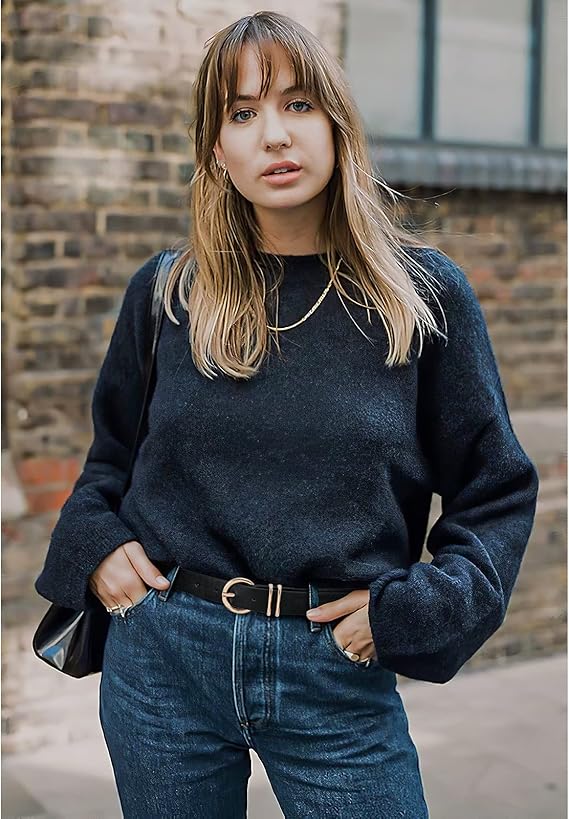 3 Pack Women Leather Belt for Jeans Pants Golden Buckle Casual Waist Dresses Belt for Ladies 3 Pack Women Leather Belt for Jeans Pants Golden Buckle Casual Waist Dresses Belt for Ladies