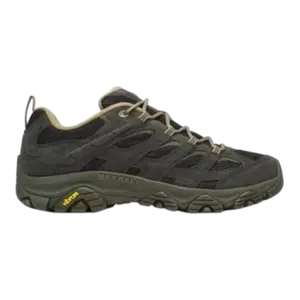 Merrell MOAB 3 Men's Low-Top Round-Toe Technical All-Day Sneaker Casual Trainers - Black/Beluga Casual Walking Footwear, All-Day Casual Trainers