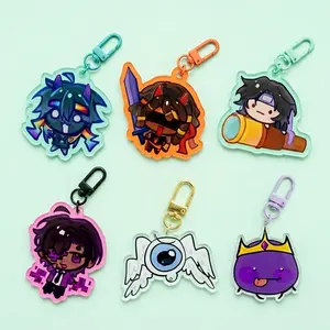 Lifesteal SMP Unstable Universe UU - Colored Edge Acrylic Keychains