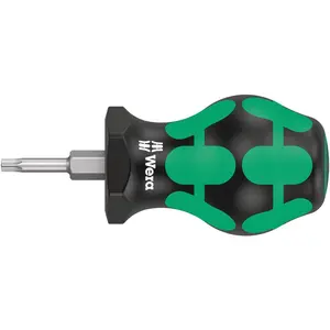 WERA 05008856001 367 STUBBY TX 10 X 79 MM STUBBY SCREWDRIVER FOR TORX SCREWS