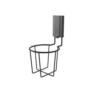 Magnetic Cup Holder - Holds up to 25 lbs Hook Basket Ribbed Steel