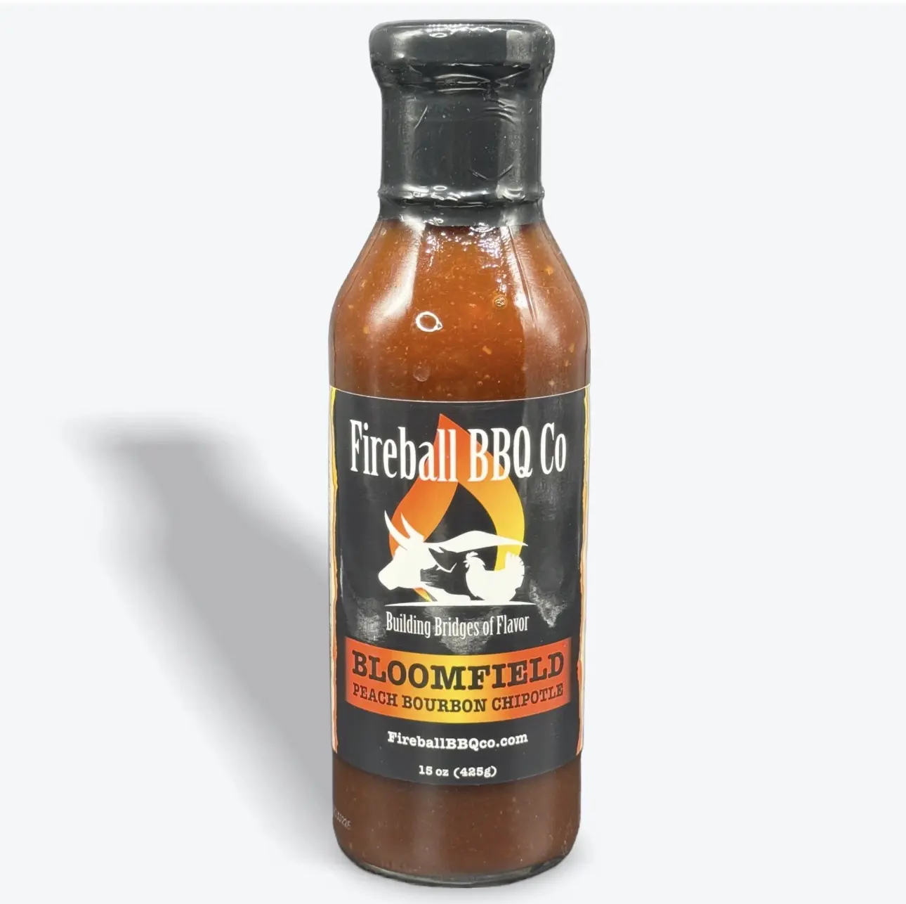Fireball BBQ Co - Bloomfield - Peach Bourbon Chipotle