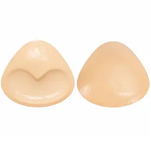 Fabric Bra Inserts Breast Pads Sticky Inserts Add a Cup Breast Pads Waterproof Bra Pad for Bikini Swimsuit Dress