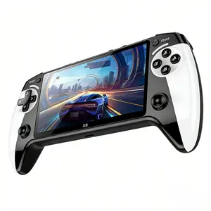 Relive Your Childhood with This 5.5 Inch Retro Handheld Game Console, 10 Emulators Ultra HD Portable Player Handheld Gaming Console Portable Gaming System Gift for Dad Birthday