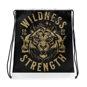 Wild Drawstring bag