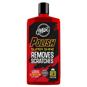 MWC Car Polish Removes Scratches Restores Colour and Super Shine Red 10 Oz