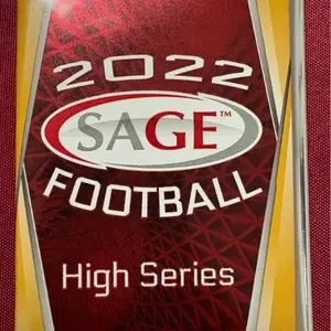 2022 SAGE High Series Football Factory Sealed Hobby Pack