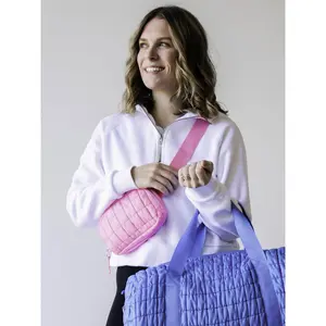 Puffer Belt Bag - Perfectly Pink