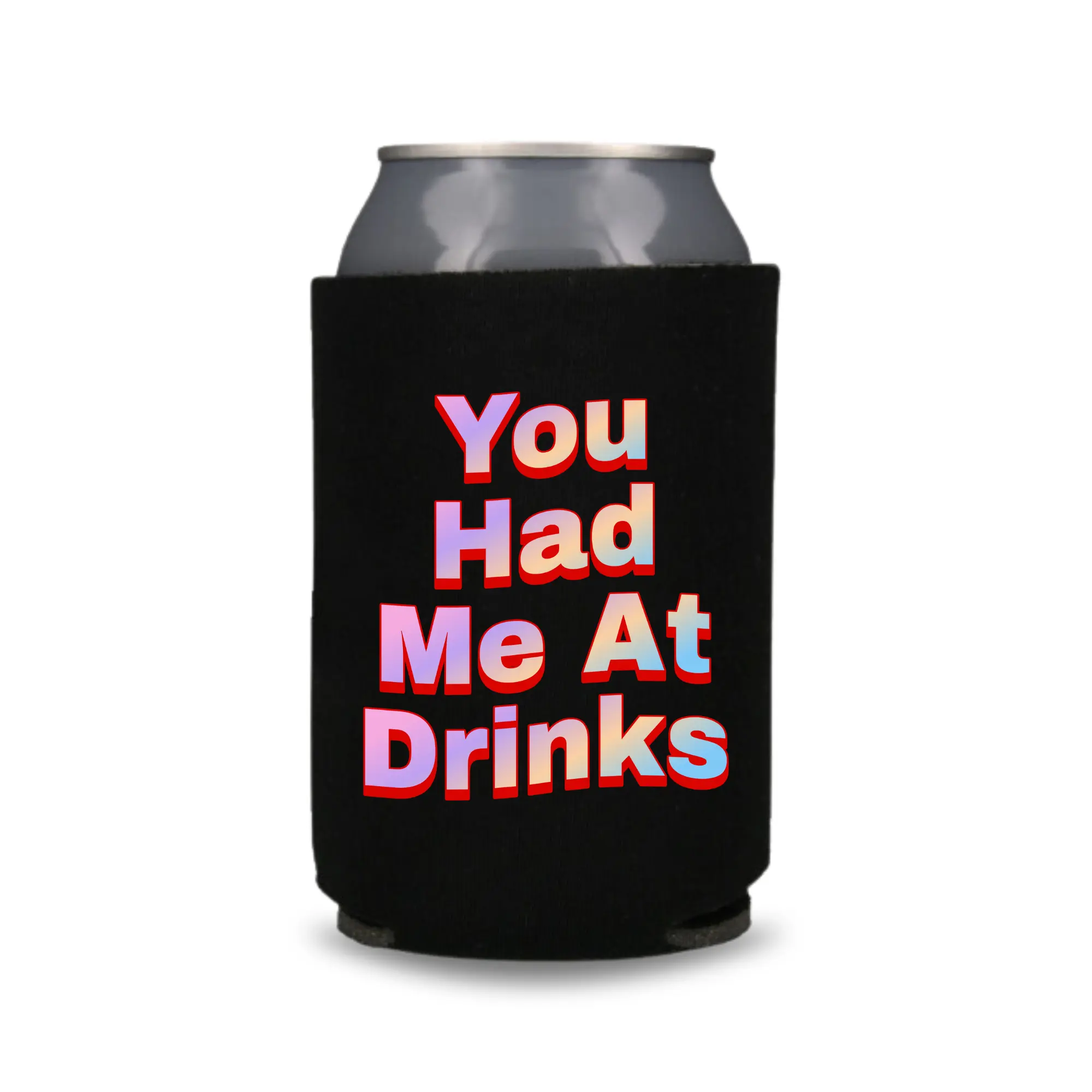 Valentine's Day Beer Can Coolers, You Had Me At Drinks, Funny Drink Coolies, Beer Sleeve, Party Favor, Gift Idea