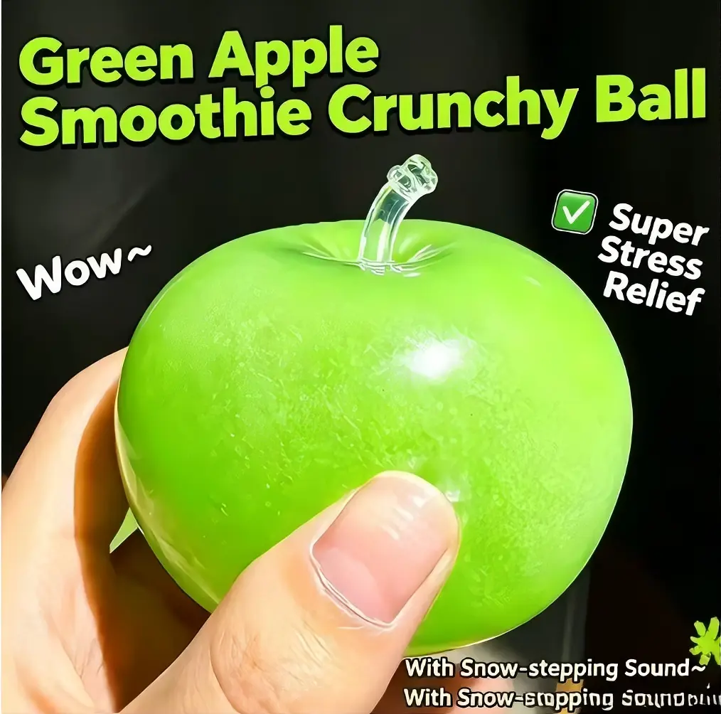 Green Apple Smoothie Crunchy Ball