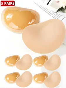 Women's Self-adhesive Silicone Bra Insert, Push Up Breast Lift Pads, Invisible Breast Lift Up Sticky Pads, Women's Lingerie Accessories for Daily Wear