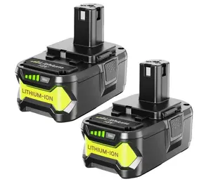 18V 5000mAh Lithium-Ion Replacement Batteries with Cells for Ryobi 130429054, P108, RBL1810 - Plug-N-Play Fit, Overcharge Safe for Home Improvement Daily Use