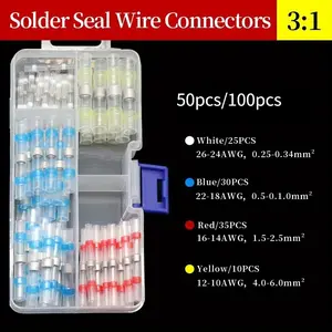 Waterproof Solder Seal Wire Connectors-Heat Shrink Insulated Electrical Terminals