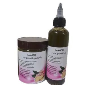 set hair care oil and pomade nourish, strengthens, regrowth