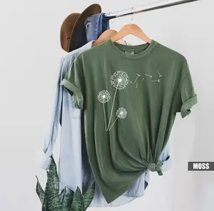 Comfort Colors Dandelion Shirt, Inspirational Windflower T-shirt, Cute Dandelion Outfit, Motivational Birthday Tee, Happy Mothers Day Gifts