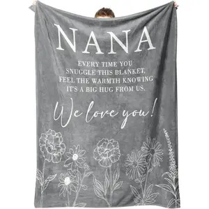 Nana ,  for Nana Blanket, Nana Birthday  From Grandkids, To My Nana  Throw Blanket, Christmas , Grandma Gift
