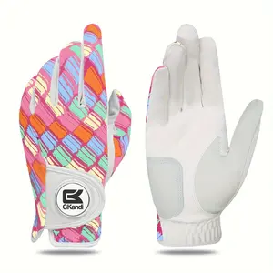 Golf Gloves Women Left Hand with Ball Marker Value 1 Pack Colored Glove for Ladies Right Handed Golfer All Weather Grip
