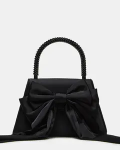 Steve Madden COSETTE BAG BLACK SATIN