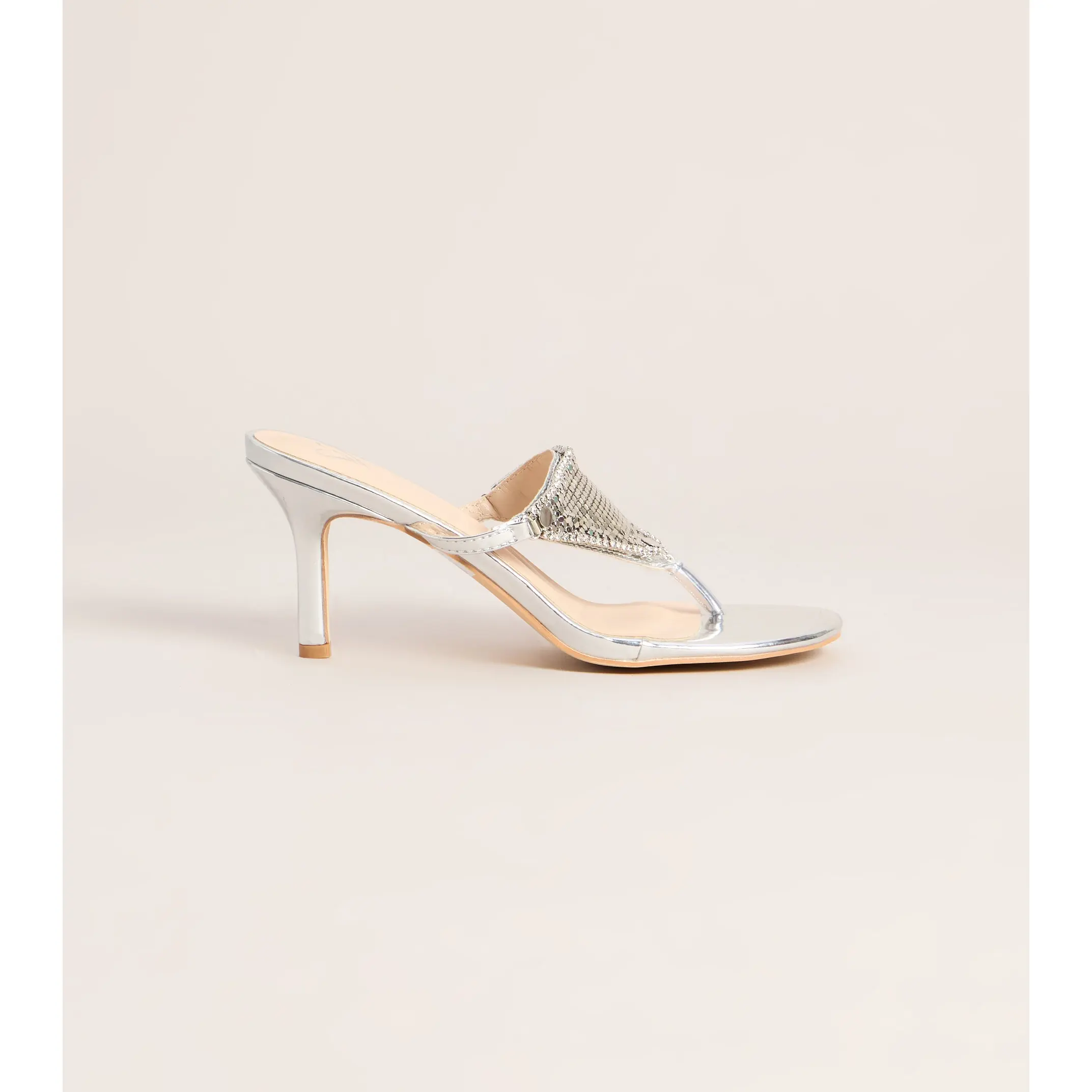 Worth Dressing Up For Metallic Heels
