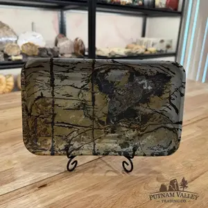 Chinese Picture Jasper Rectangle Plate