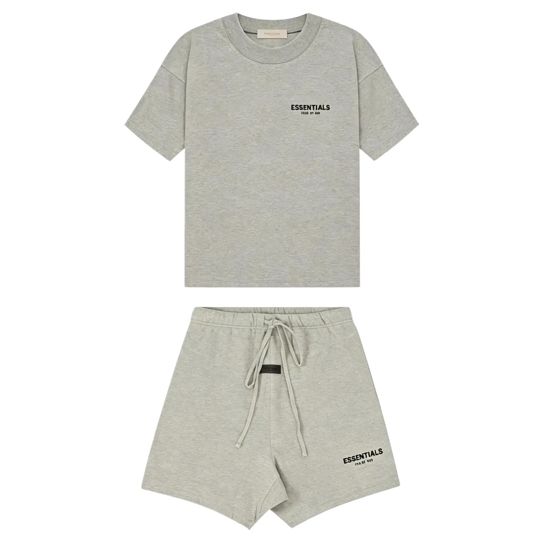Fear of God Essentials Tee 'Dark Oatmeal' AND Sweatshort 'Dark Oatmeal'
