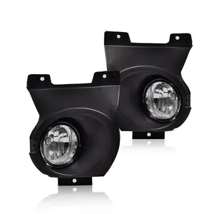 Fit For 2011-14 Ford F150 Bumper Fog Lights Driving Lamps w/Bracket/Bulbs White