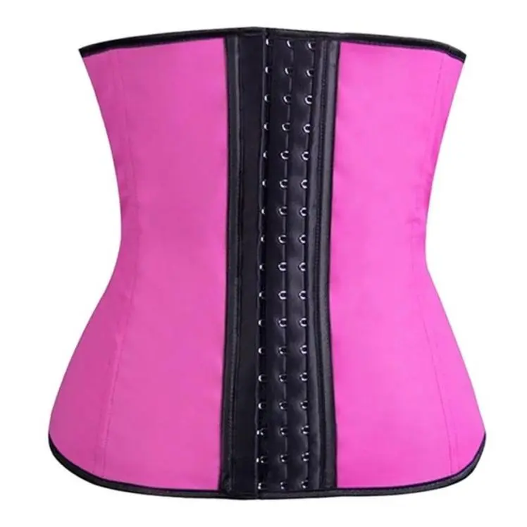 Buckle waist belt rose red