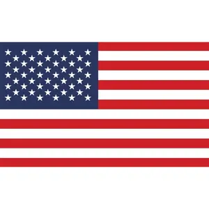 Patriotic American Flag Car Magnet Red White and Blue Heavy-Duty Magnetic Vinyl for Car Truck SUV 5x3 Inch